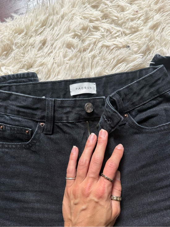 PacSun Denim - PacSun Black High-Rise Wide Leg Jeans